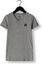 VINGINO T-shirt grijs melange Jongens Stretchkatoen V-hals Effen 110 116 - Thumbnail 1