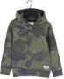 Vingino hoodie Neo met camouflageprint groen - Thumbnail 1