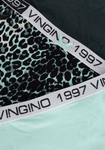 Vingino shorts set van 3 mintgroen grijs