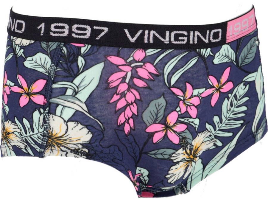 VINGINO Meisjes Nachtkleding G223 Neon Flower 3pack Multi