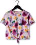 VINGINO gebloemd T-shirt HAMMY lila multicolor Paars Meisjes Katoen Ronde hals 152 - Thumbnail 1