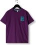 VINGINO Jongens Polo's & T-shirts Javey (oversized Fit) Paars - Thumbnail 1