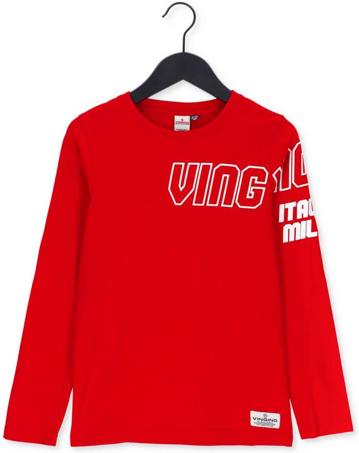 VINGINO Jongens Polo's & T-shirts Jols Rood