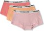 VINGINO shorts set van 3 roze koraalroze geel Slip Meisjes Stretchkatoen 134 140 - Thumbnail 1