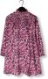 VINGINO gebloemde jurk Pia roze paars Meisjes Viscose Opstaande kraag Bloemen 104 - Thumbnail 1