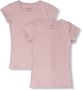 VINGINO T-shirt set van 2 roze Meisjes Stretchkatoen Ronde hals 110 116 - Thumbnail 1