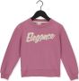 Vingino sweater Nieka met tekst warm roze - Thumbnail 1