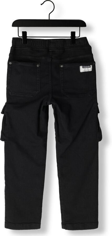 Vingino loose fit cargobroek Claudio zwart