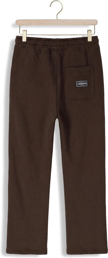 Vingino relaxed fit joggingbroek met logo donkerbruin - Foto 2