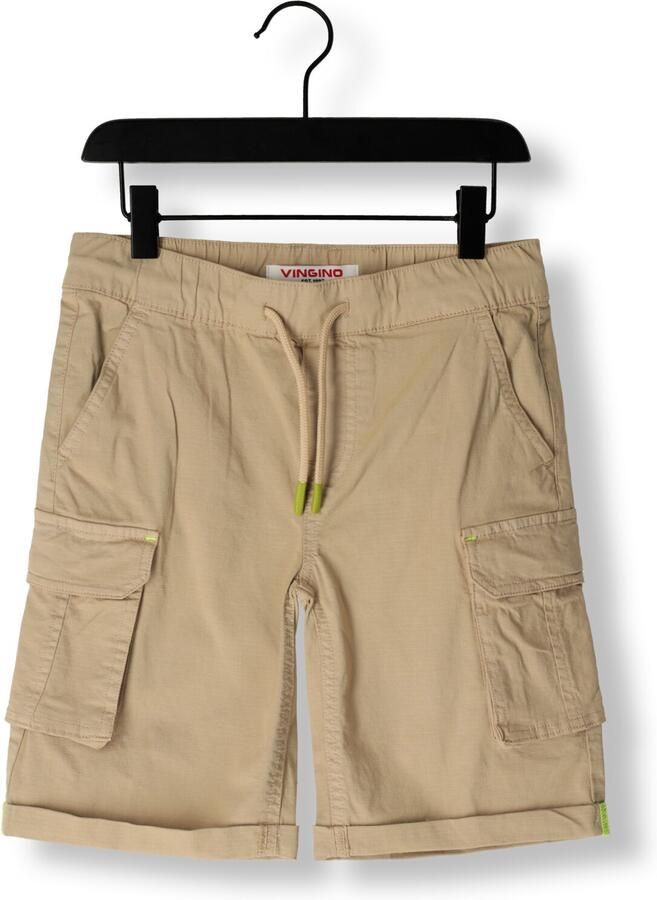 VINGINO cargo short Ribu beige Korte broek Jongens Katoen Effen 176 - Foto 2