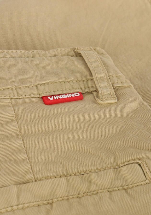 VINGINO regular fit bermuda Taormina bruin Korte broek Jongens Stretchkatoen 116