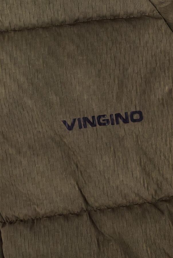 Vingino winterparka met print olijfgroen - Foto 2