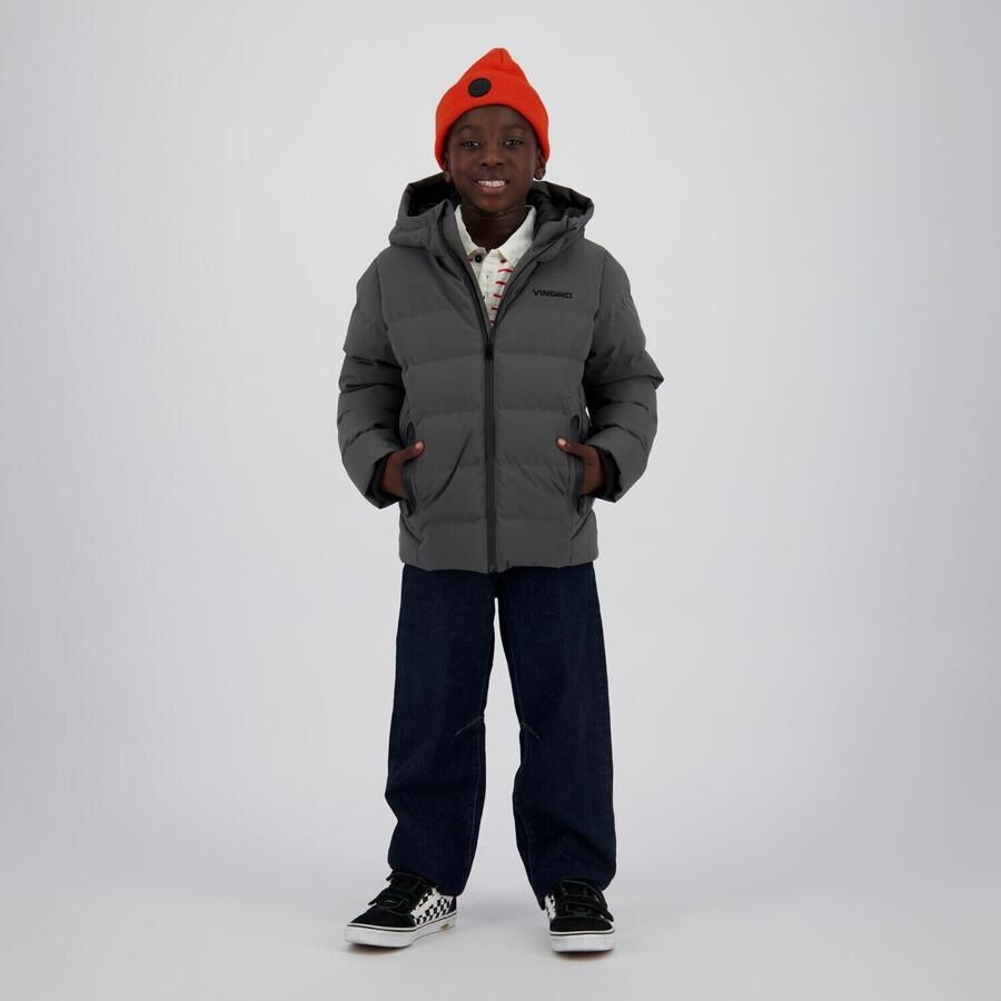 VINGINO Jongens Jassen Take Donkergrijs