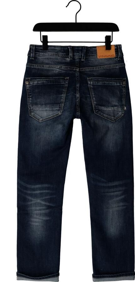 VINGINO regular fit jeans BAGGIO cruziale blue Blauw Jongens Stretchdenim 134