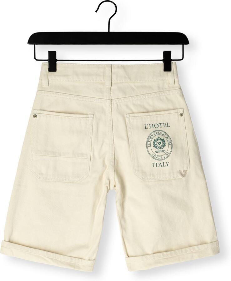 VINGINO Jongens Jeans Christian White Creme - Foto 2
