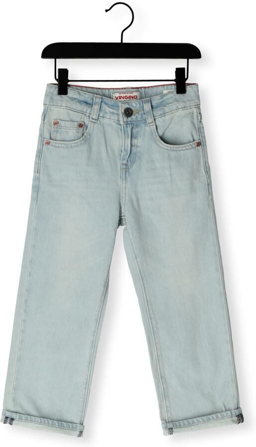 Vingino Gino loose fit jeans light blue denim