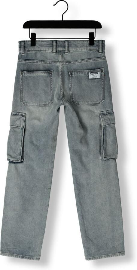 Vingino straight regular waist cargo jeans medium blue denim - Foto 2