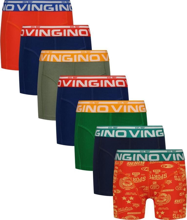 VINGINO Jongens Ondergoed & Nachtkleding Sports 7-pack Multi