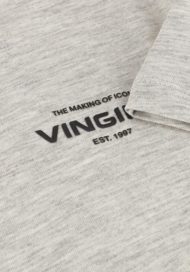 VINGINO Jongens Polo's & T-shirts Basic Oversized Lichtgrijs