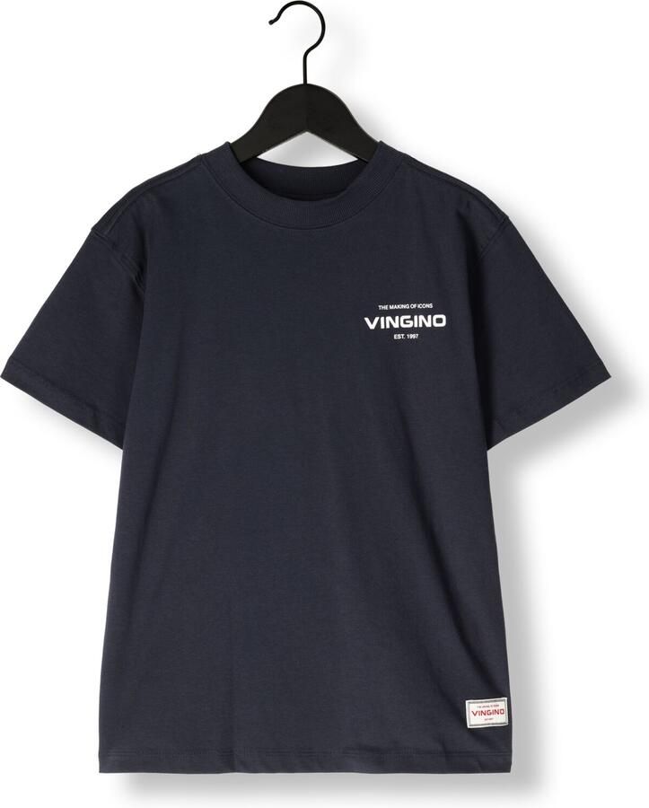 VINGINO Jongens Polo's & T-shirts Basic Oversized Donkerblauw - Foto 2