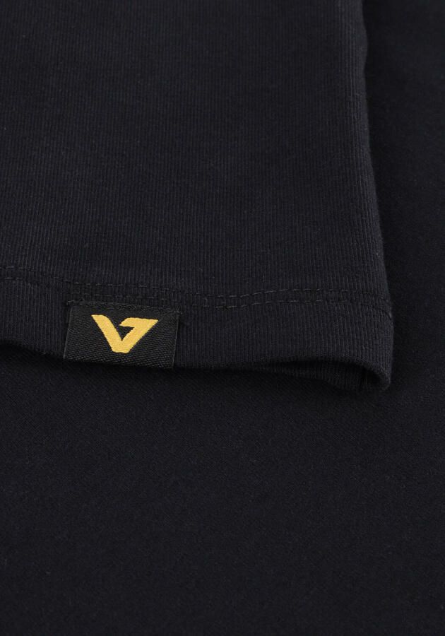 VINGINO Jongens Polo's & T-shirts Basic Round Neck Zwart