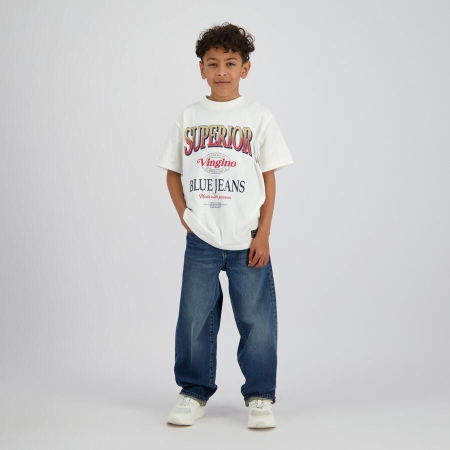 VINGINO Jongens Polo's & T-shirts Hanis Ecru - Foto 2