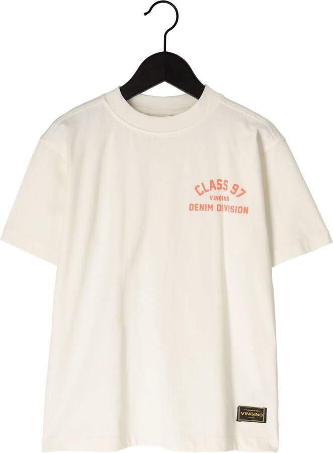 VINGINO Jongens Polo's & T-shirts Haraku Creme