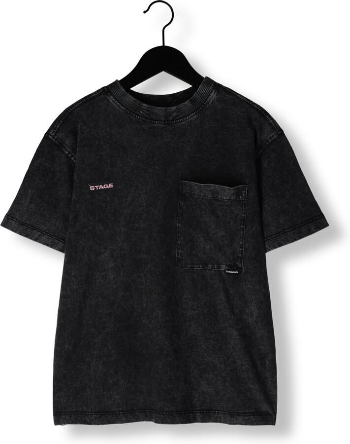 VINGINO Jongens Polo's & T-shirts Harmony Zwart - Foto 2
