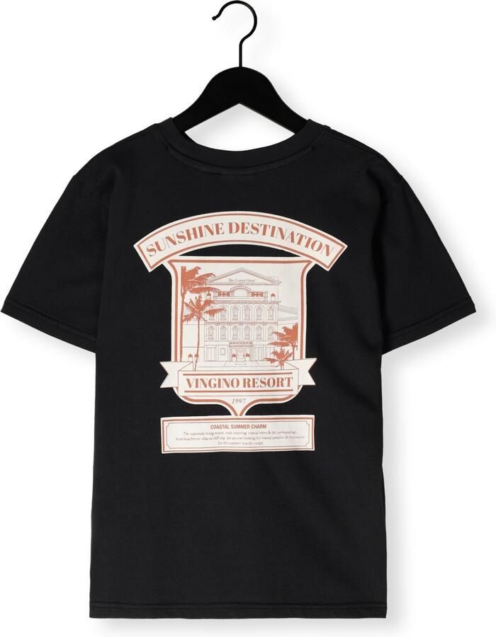 VINGINO Jongens Polo's & T-shirts Heath Zwart - Foto 2