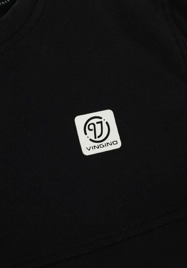 VINGINO Jongens Truien & Vesten Crewneck-basic-logo Zwart - Foto 2