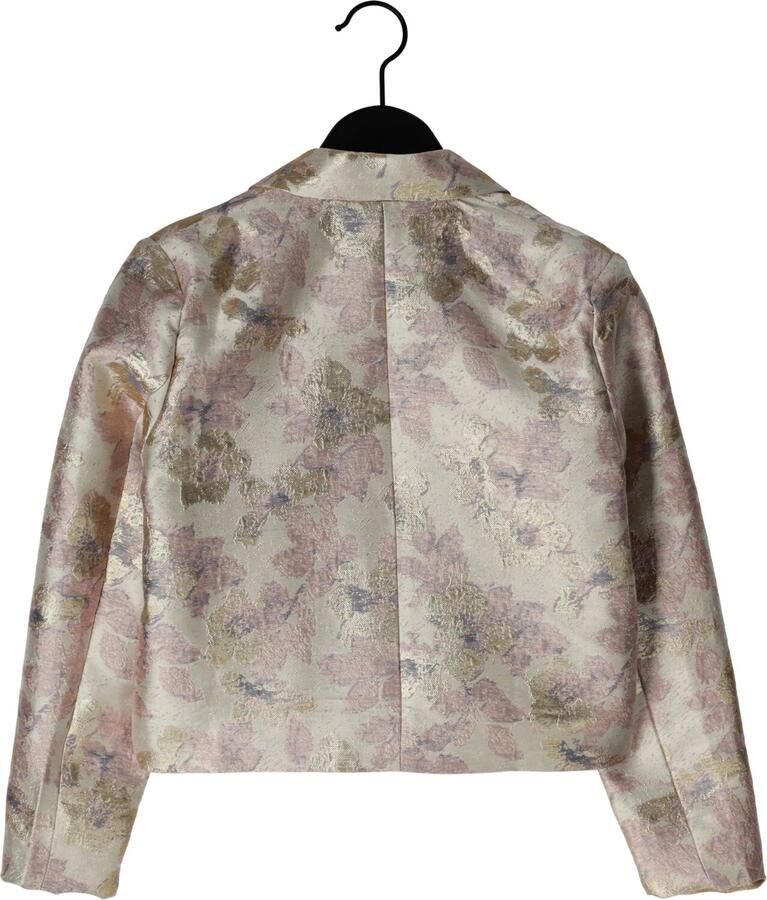 Vingino gebloemde cropped blazer beige - Foto 3