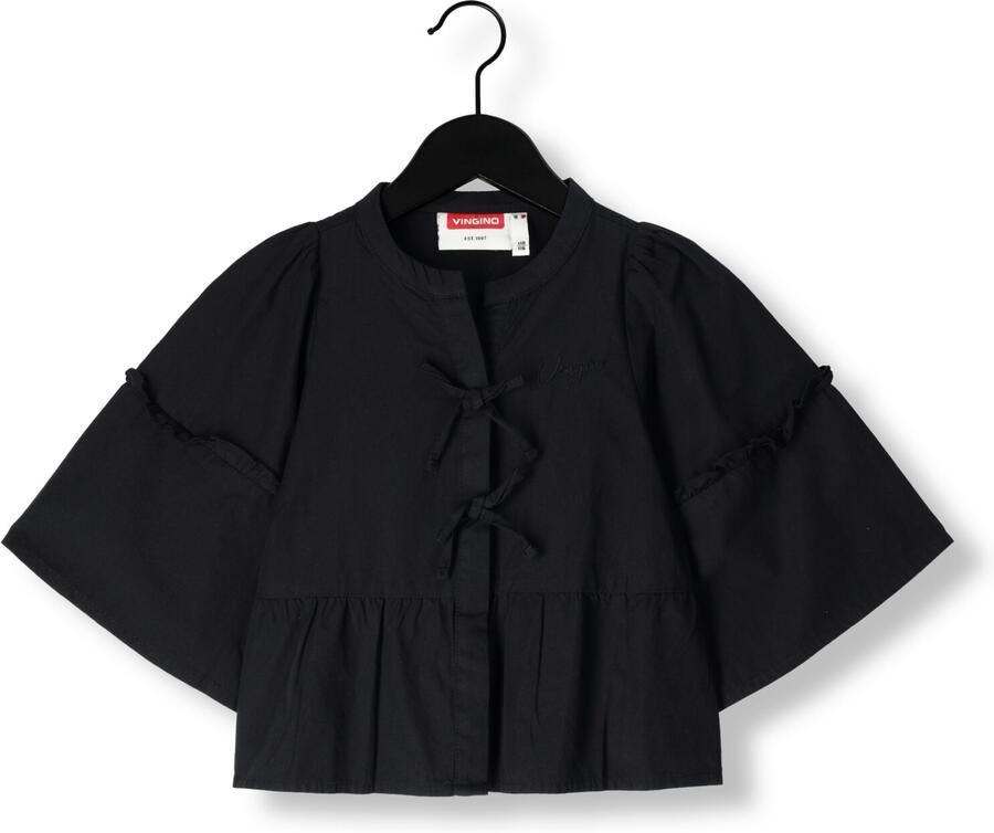 VINGINO Meisjes Blouses Loretta Zwart - Foto 2