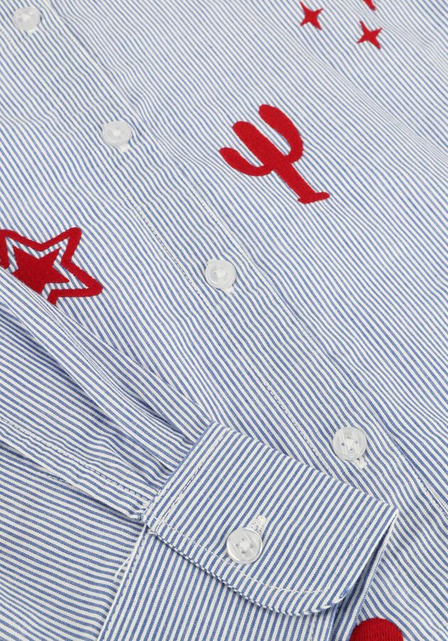 VINGINO Meisjes Blouses Lotta Lichtblauw - Foto 2