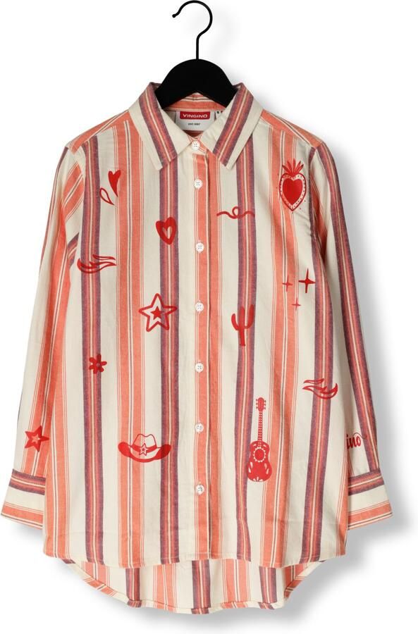 VINGINO Meisjes Blouses Lune Rood - Foto 3