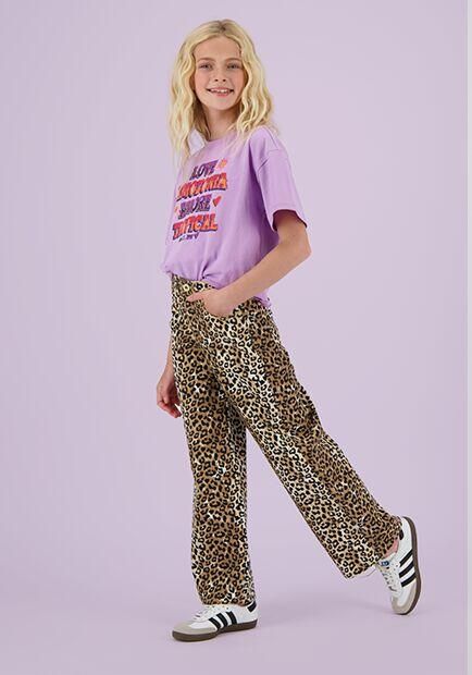 VINGINO Meisjes Broeken Cassie Leopard Bruin - Foto 3