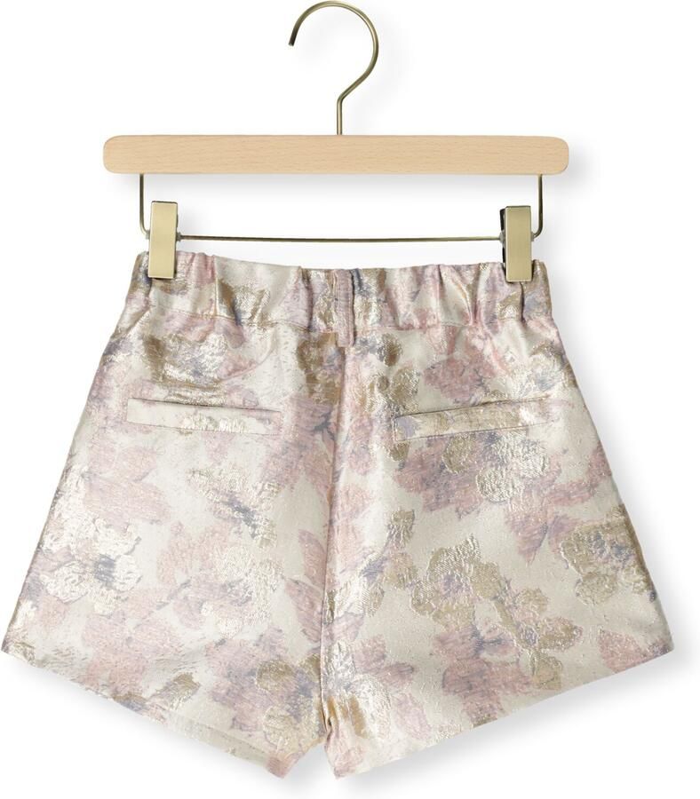 Vingino regular gebloemde casual short beige - Foto 3