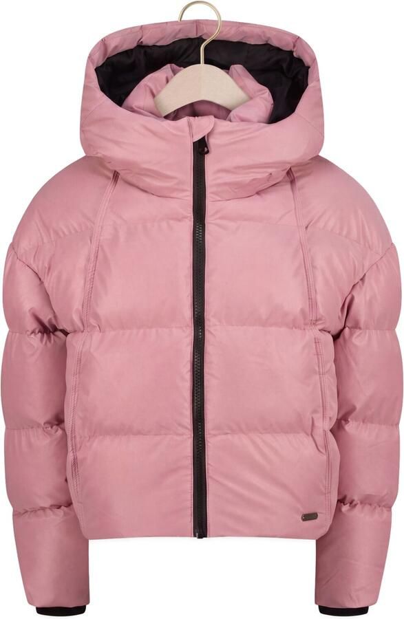 Vingino pufferjas roze Meisjes Polyester Capuchon Effen