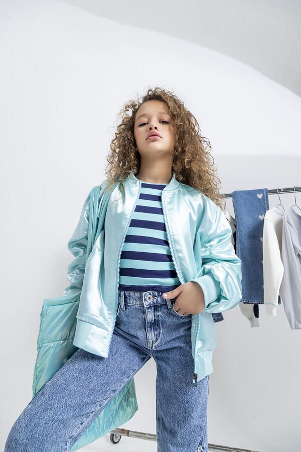 VINGINO Meisjes Jassen Taren Lichtblauw - Foto 3