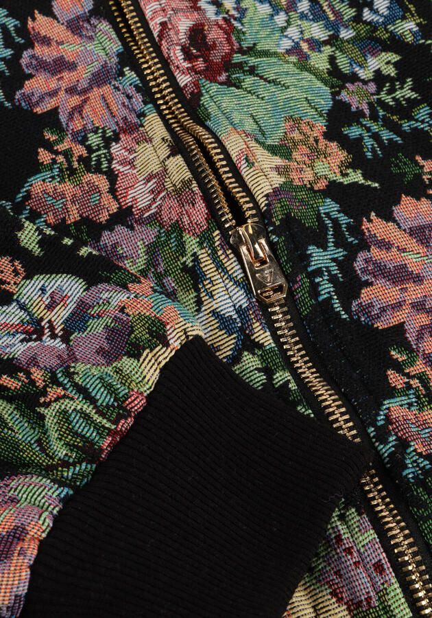 Vingino gebloemde jasje voor binnen zwart - Foto 3