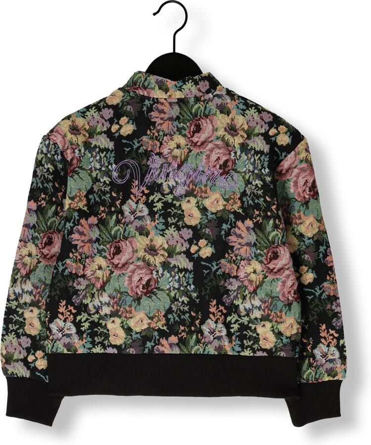 Vingino gebloemde jasje voor binnen zwart - Foto 2