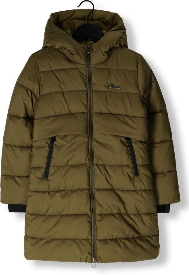VINGINO gewatteerde winterjas Tinja olijfgroen Meisjes Polyester Capuchon 176 - Foto 2