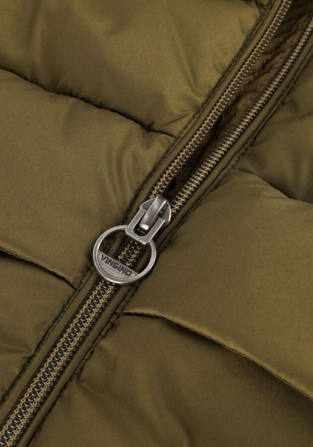 VINGINO gewatteerde winterjas Tinja olijfgroen Meisjes Polyester Capuchon 176