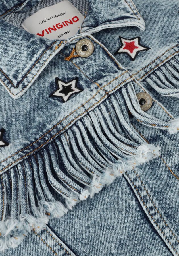 Vingino spijkerjas medium blue denim