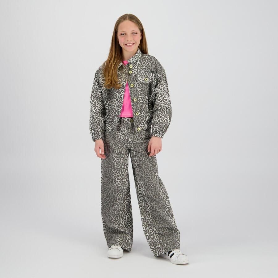 VINGINO Meisjes Jassen Tori Leopard Grijs - Foto 2