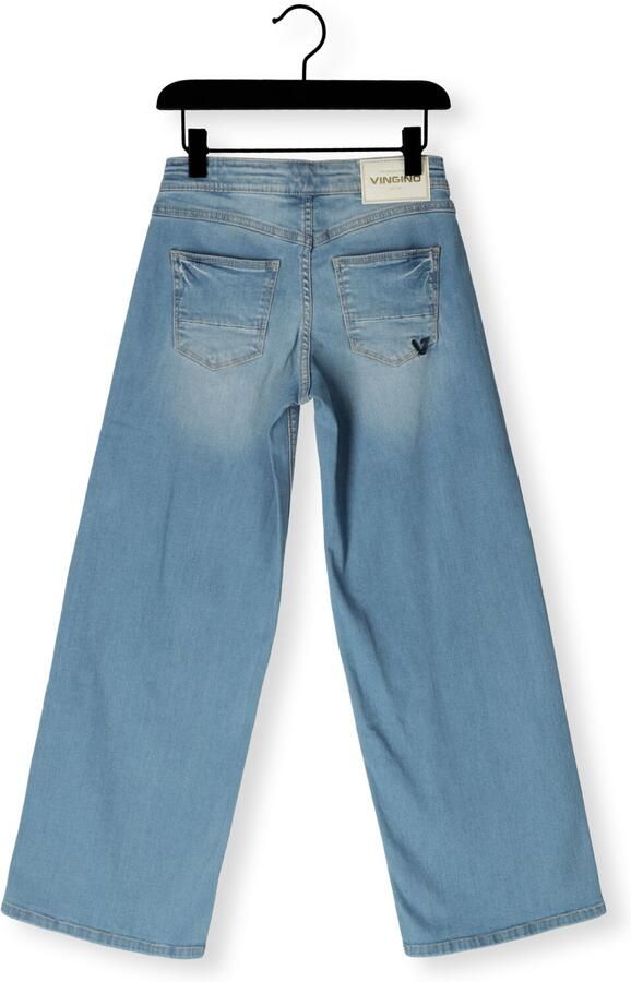 Vingino high waist wide leg jeans light blue denim - Foto 2