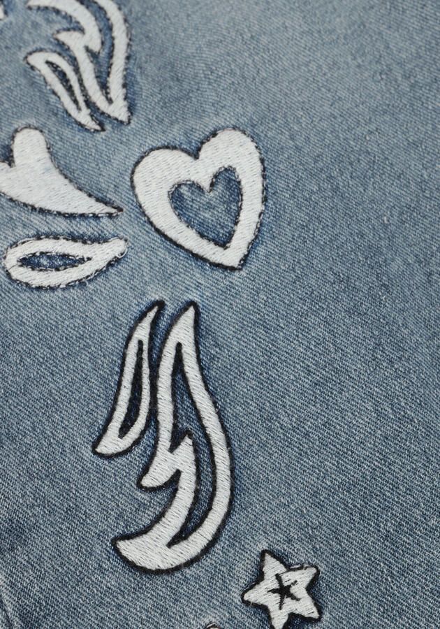 Vingino wide leg jeans light blue denim