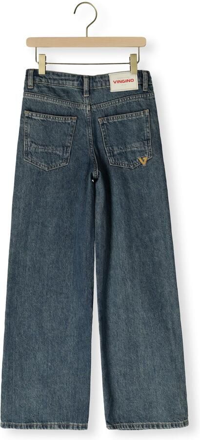 Vingino high waist wide leg jeans medium blue denim - Foto 3