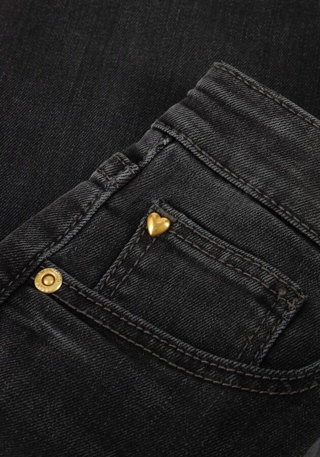 Vingino high waist straight leg jeans Catie washed black