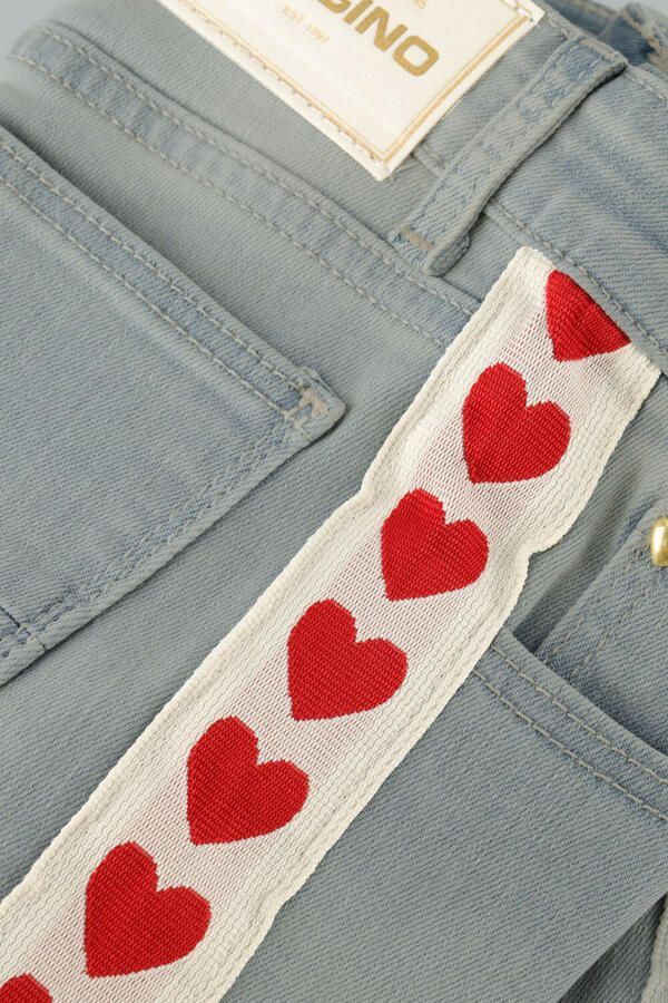 VINGINO Meisjes Jeans Dafina Hearts Lichtblauw - Foto 3