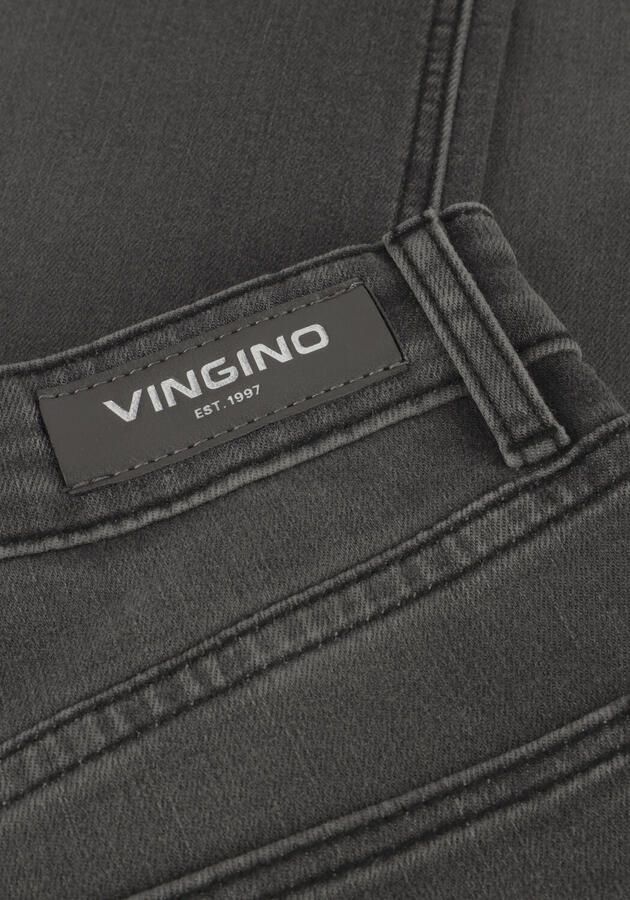 VINGINO high waist loose fit jeans GIULIA stone grey Grijs Meisjes Denim 170